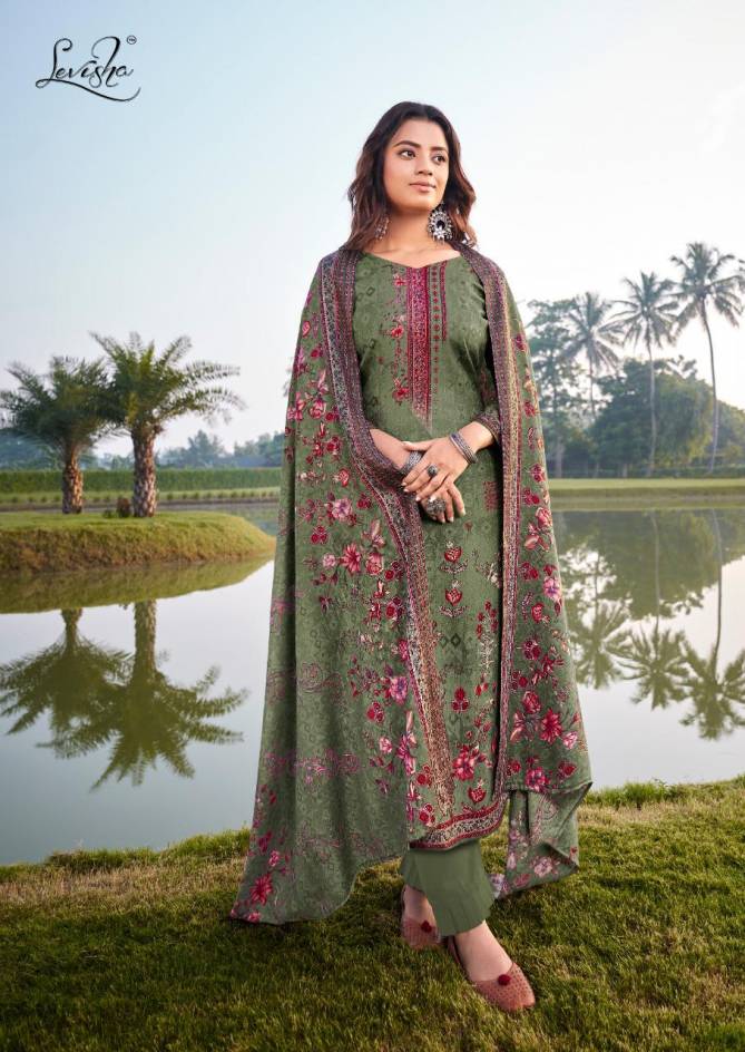 Levisha Afreen 1 Pashmina Casual Wear Wholesale Dress Material Collection